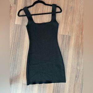 Zara Black Mini Sleeveless Dress